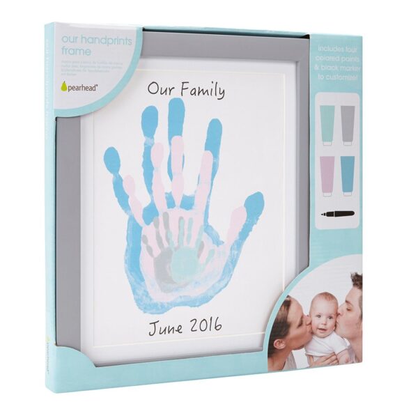 Pearhead Family Handprint Frame Kit-22941