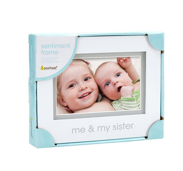 Pearhead - Me & My Sister Sentiment Frame-22935