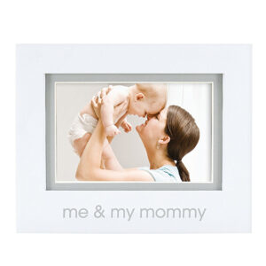 Pearhead Me & My Mommy Sentiment Frame - White-0