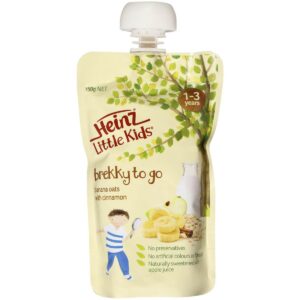 Heinz Little Kids 1-3 Years Puree, Banana Oats With Cinnamon -150g-0