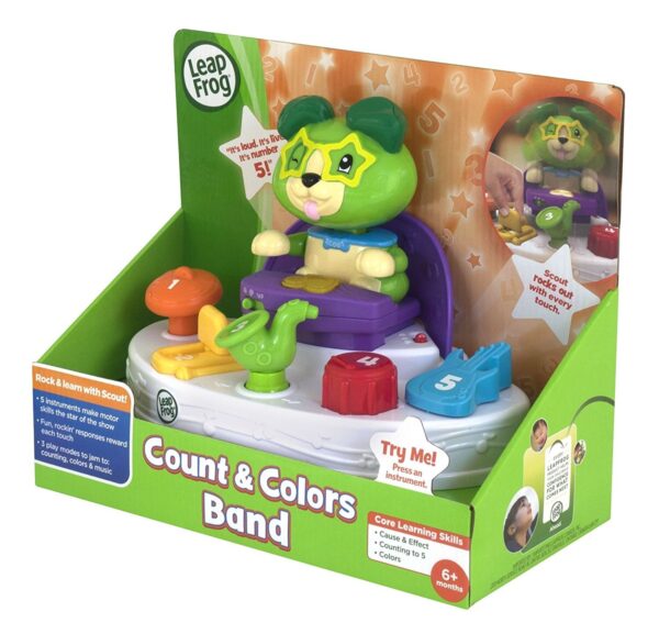 Leapfrog Count and Colours Band - Multi Color-22208