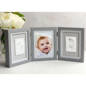 Pearhead Babyprints Deluxe Desk Frame - Grey-22808