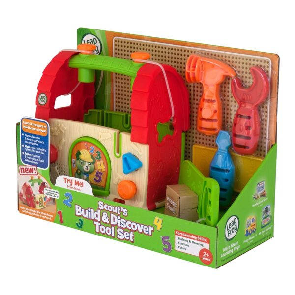 Leapfrog Build and Discover Doghouse - Multi Color-22147