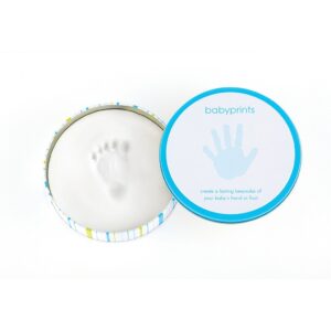 Pearhead Babyprints Tin - Blue/Pink-22818