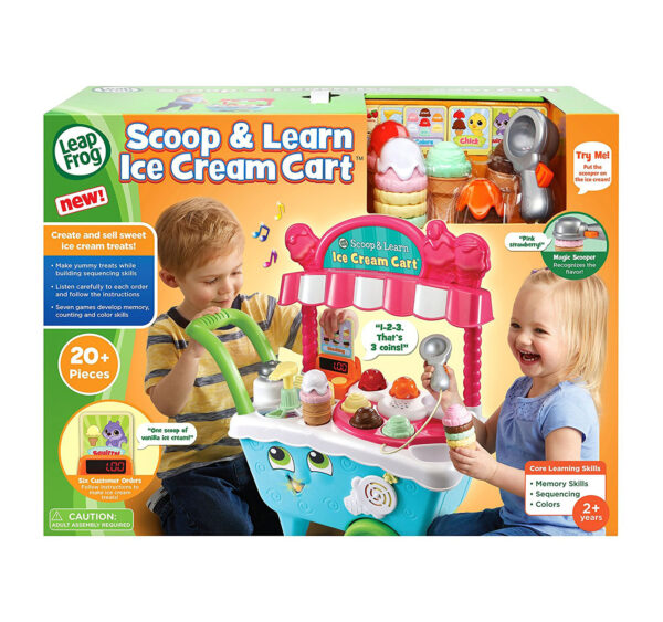 LeapFrog Scoop & Learn Ice Cream Cart-22291