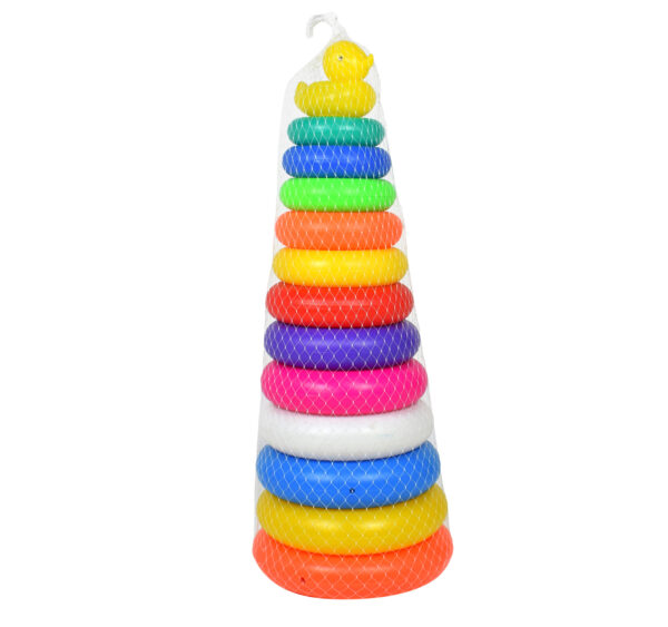 Duck Ring Jumbo Stackers 12 Rings (Color May Vary)-21642