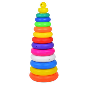 Duck Ring Jumbo Stackers 12 Rings (Color May Vary)-0