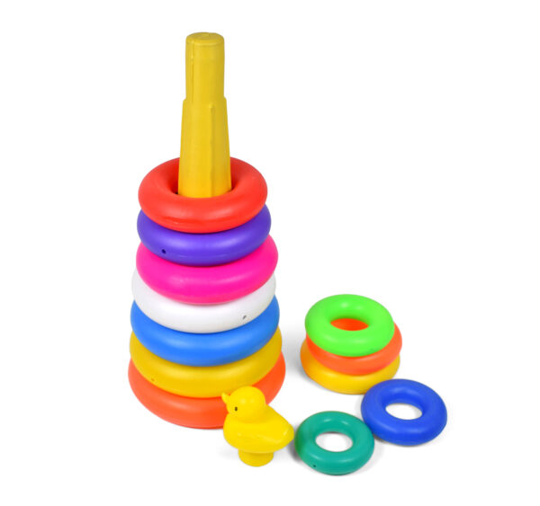 Duck Ring Jumbo Stackers 12 Rings (Color May Vary)-21643