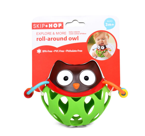 Skip Hop Explore & More Roll Around Owl - Multicolor-0