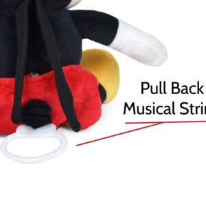 Pull Back Instrumental Plush Toy Disney Character - Mickey-21694