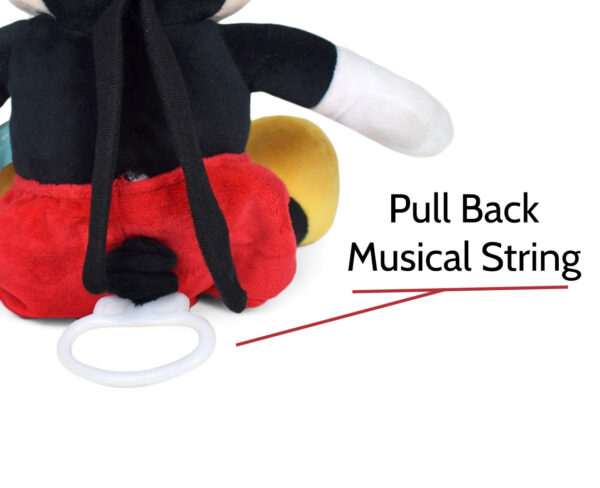 Pull Back Instrumental Plush Toy Disney Character - Mickey-21694