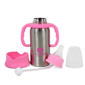 Baby Steel Feeding Bottle - 160 ml-21767