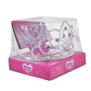 Girls Jewellery, Crown Set With Ear Rings - 3Y+-21778