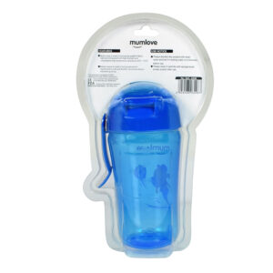 Mumlove Soft Silicone Spout Sipper (12M+) Blue - 300ml -21854