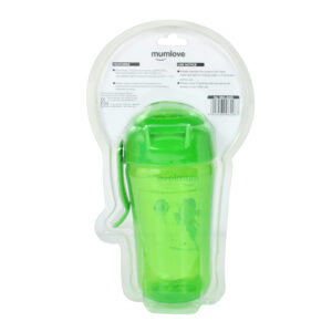 Mumlove Soft Silicone Spout Sipper (12M+) Green - 300ml-21856