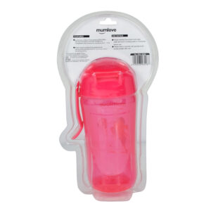 Mumlove Soft Silicone Spout Sipper (12M+) Pink - 300ml-21847