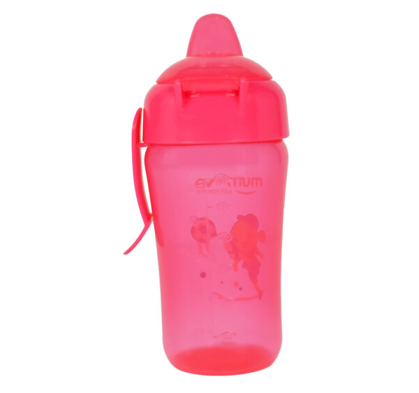 Mumlove Soft Silicone Spout Sipper (12M+) Pink - 300ml-21849