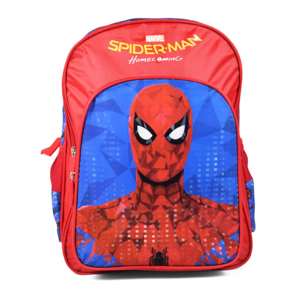 Marvel Spiderman Home Coming School Bag Red - 16 Inches-0