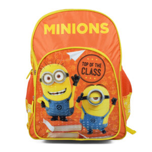 Minions School Bag Orange - 16 Inches-0