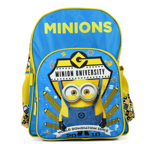 Minions School Bag Blue - 16 Inches-0