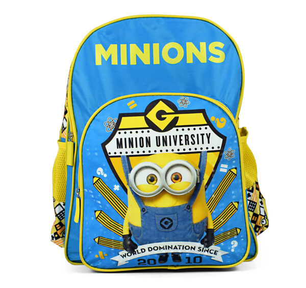 Minions School Bag Blue - 16 Inches-0