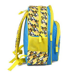 Minions Print School Bag Blue - 18 Inches-22427