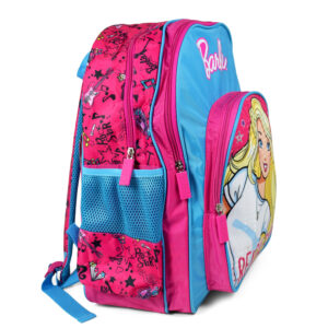 Barbie Printed School Bag Blue - 16 inches-22519