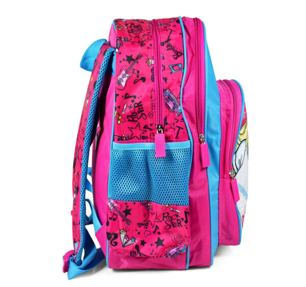 Barbie Printed School Bag Blue - 16 inches-22521