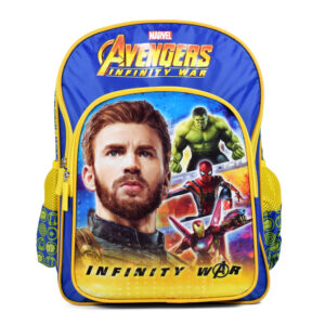 Marvel Avengers Infinity War School Bag Blue - 18 inches-0