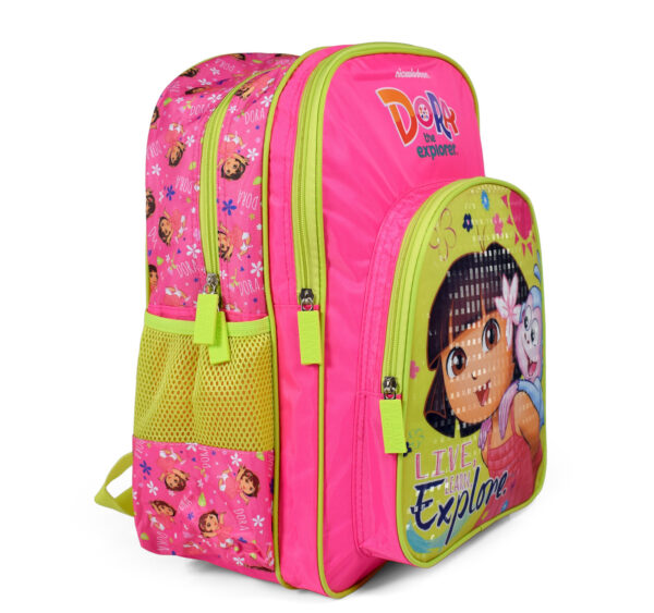 Dora The Explorer School Bag Yellow/Pink - 14 inches-22706