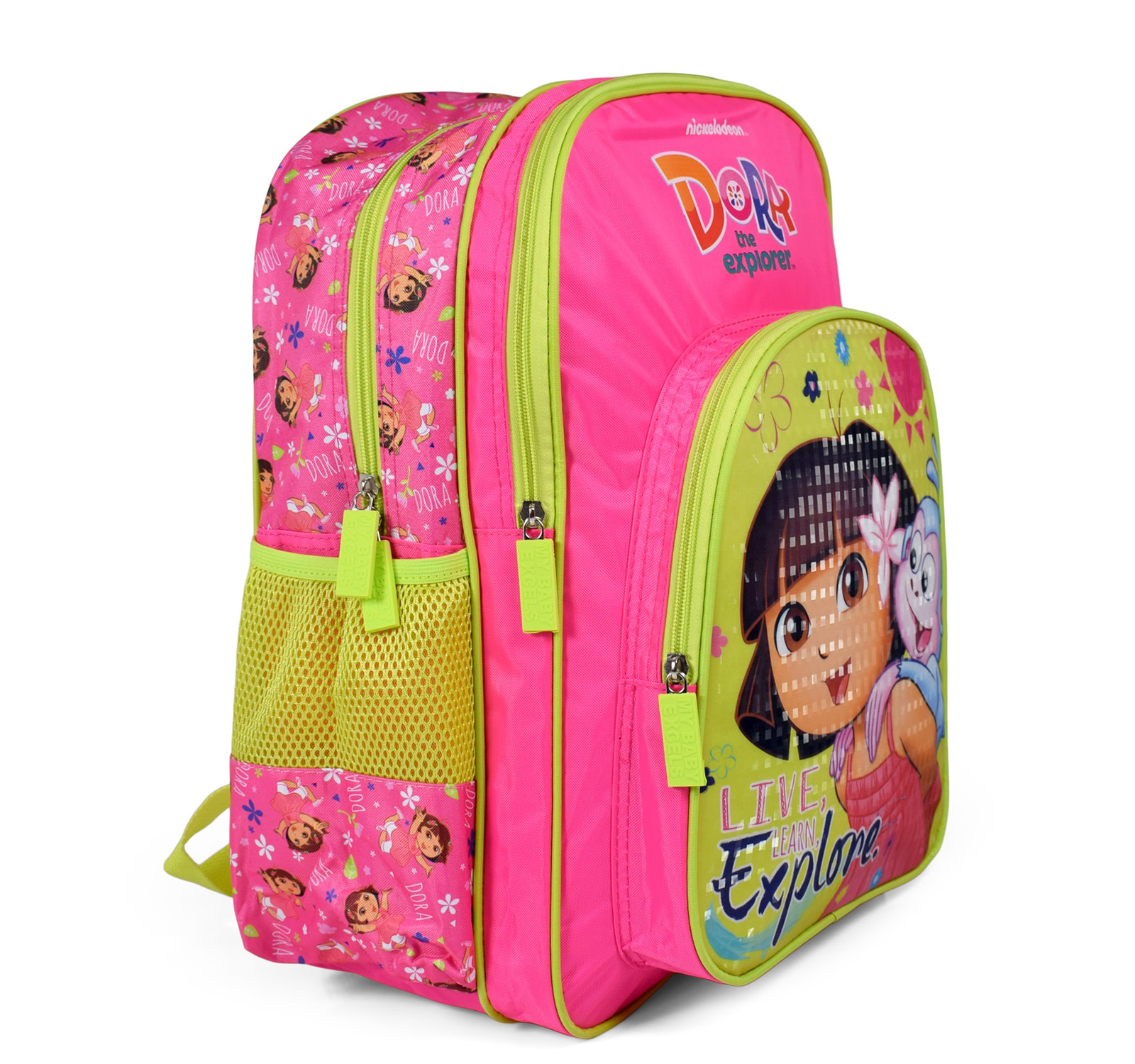 Dora - The Explorer, Upto 16 Inches - School Bags & Back Packs Online | Buy  Baby & Kids Products at FirstCry.com