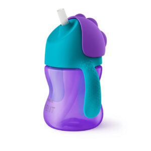 Philips Avent Bendy Straw Cup 9M+ Purple - 200 ml -23281