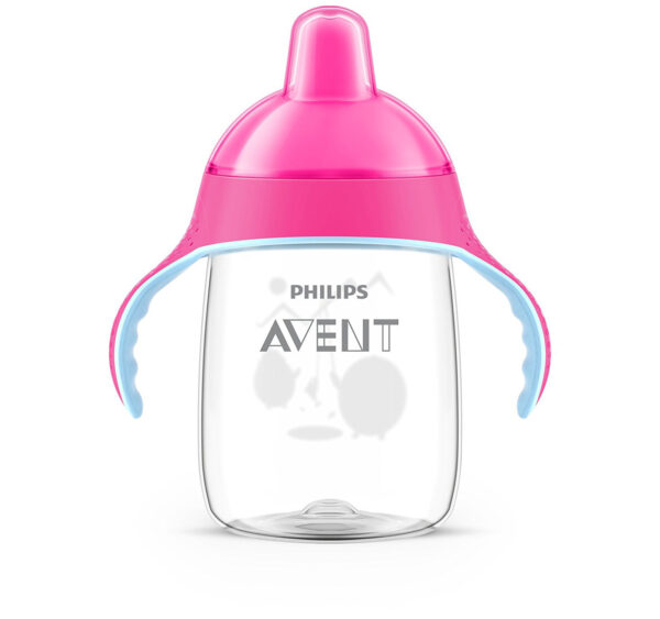 Philips Avent Premium Spout Cup (18M+) 340ml - Pink-23307