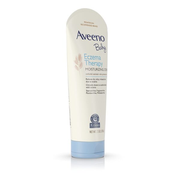 Aveeno Baby Eczema Therapy Moisturizing Cream For Dry Skin - 206gm -23484