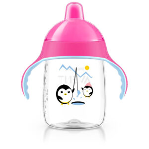 Philips Avent Premium Spout Cup (18M+) 340ml - Pink-23309