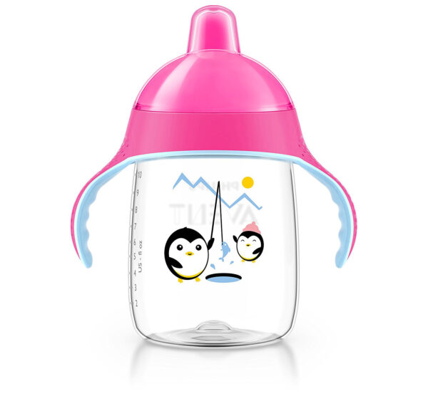 Philips Avent Premium Spout Cup (18M+) 340ml - Pink-23309