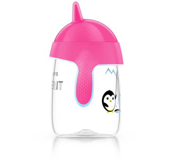 Philips Avent Premium Spout Cup (18M+) 340ml - Pink-23308