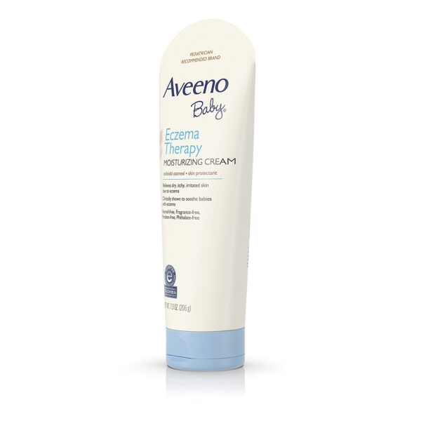 Aveeno Baby Eczema Therapy Moisturizing Cream For Dry Skin - 206gm -23486