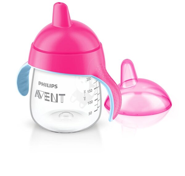 Philips Avent Premium Spout Cup 260ml - Pink-0