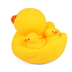 Sqeezing Duck Bath Toy (Duck Family Doll) Yellow-23558