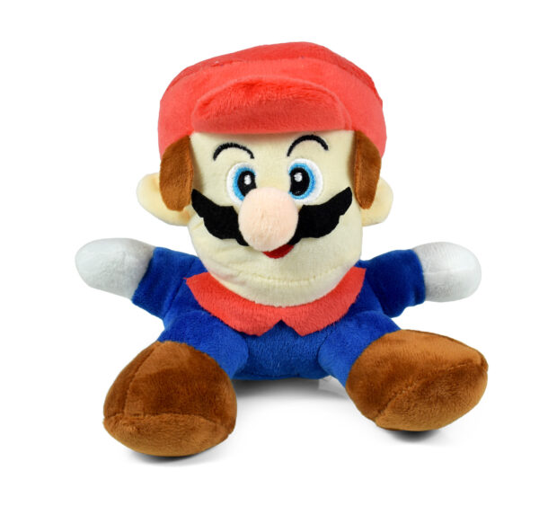 Super Mario Plush - 7" Mario Soft Stuffed Plush Toy-0