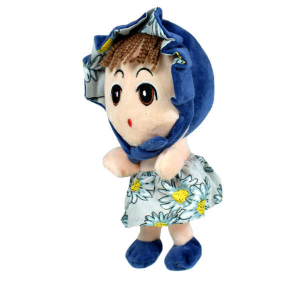 Stuffed Cuddly A Cute Doll Plush Toy, Soft Toy (Blue) - 8 Inch-23581