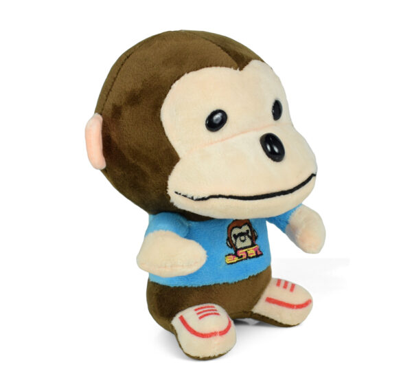 Stuffed Cuddly Monkey Plush Toy, Soft Toy (Blue) - 7 Inch-23590