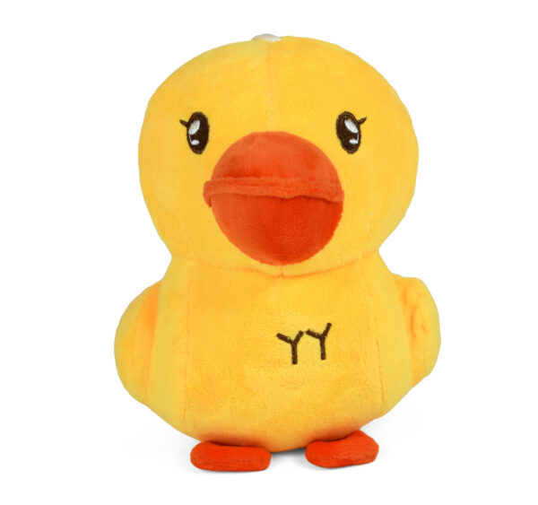 Stuffed Cuddly Chick Plush Toy, Hangable Soft Toy (Yellow) - 7 Inch-0