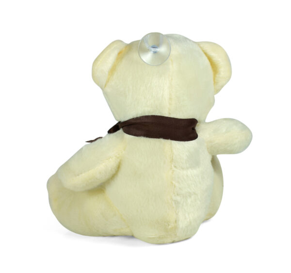Stuffed Cuddly Teddy Plush Toy, Hangable Soft Toy (Cream) - 7 Inch-23607