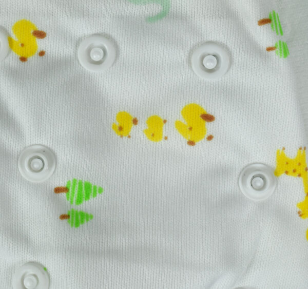 Free Size Reusable Cloth Diaper With Insert (Animals) - Multicolor-23670