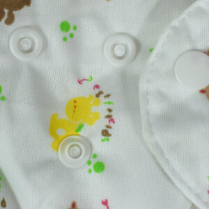 Free Size Reusable Cloth Diaper With Insert (Lion Print) - Multicolor-23676