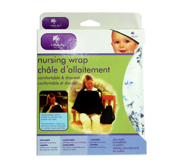 Mother Hood Nursng Wrap, Nursing Cover - White-0