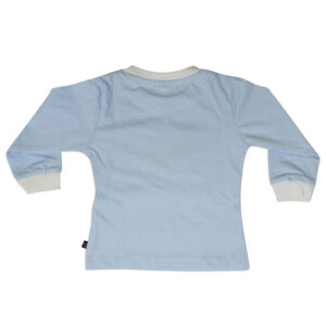 Ollypop Full Sleeve T-shirt & Lower Set - Sky Blue-23907