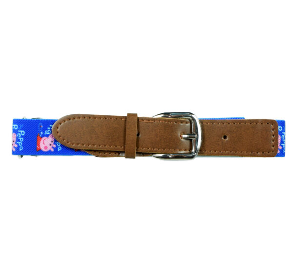 Italy Stretchable Kids Belt (Peppa Pig) - Blue-0